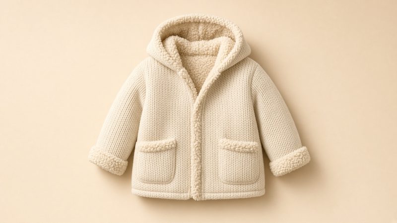 baby sherpa jacket (representative image)