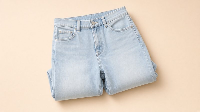 barrel-leg jeans (representative image)