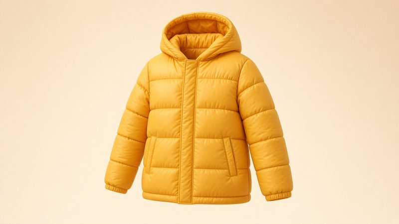 kids' puffer coat (representative image)